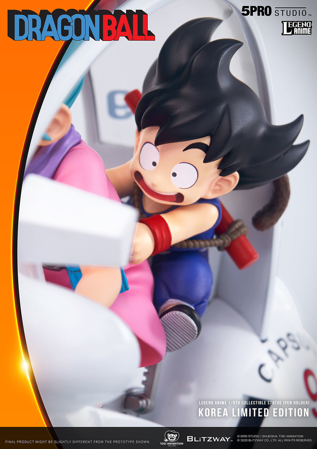 Dragon Ball - Bulma - Son Goku - Legend Anime  (5PRO-LA-70201) - 1/6 (Blitzway)