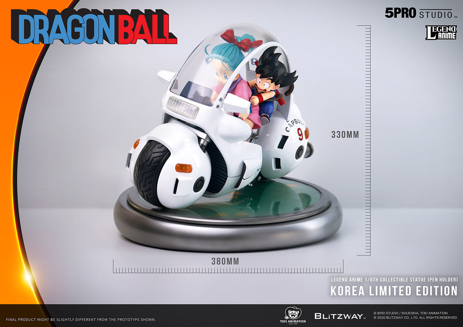Dragon Ball - Bulma - Son Goku - Legend Anime  (5PRO-LA-70201) - 1/6 (Blitzway)