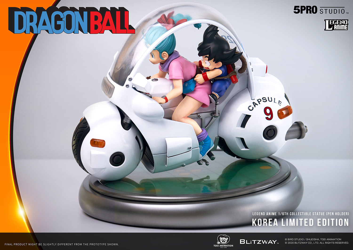 Dragon Ball - Bulma - Son Goku - Legend Anime  (5PRO-LA-70201) - 1/6 (Blitzway)