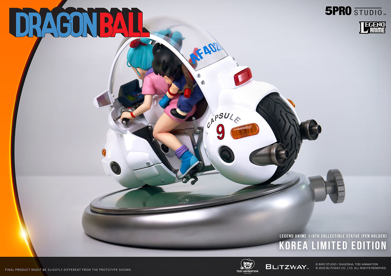 Dragon Ball - Bulma - Son Goku - Legend Anime  (5PRO-LA-70201) - 1/6 (Blitzway)