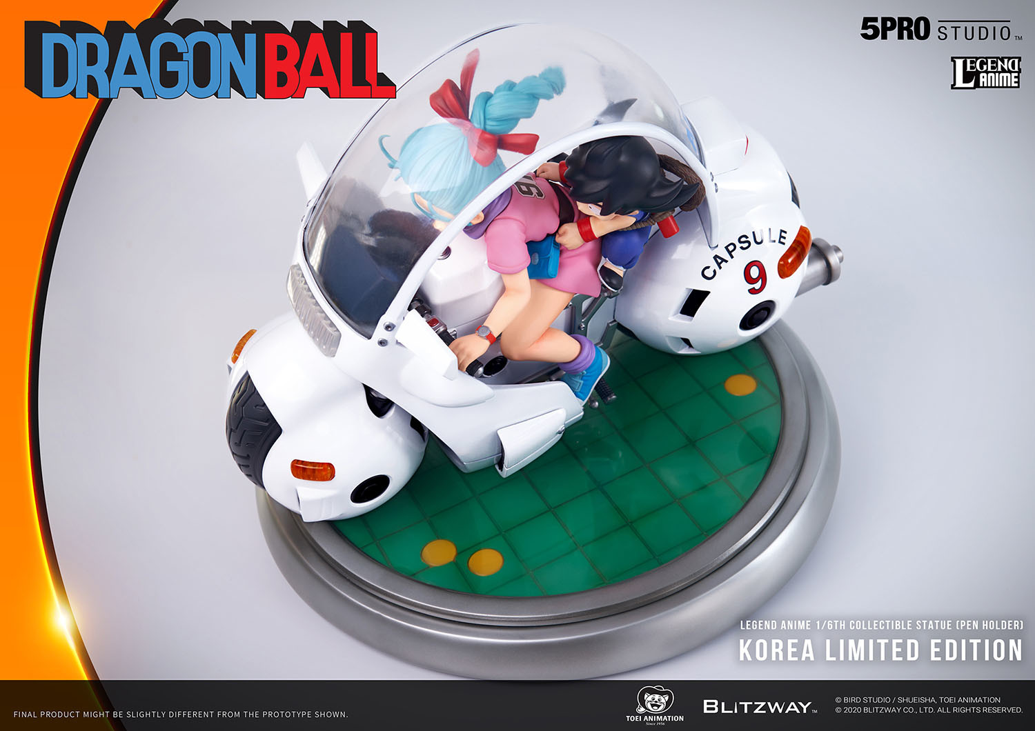 Dragon Ball - Bulma - Son Goku - Legend Anime  (5PRO-LA-70201) - 1/6 (Blitzway)
