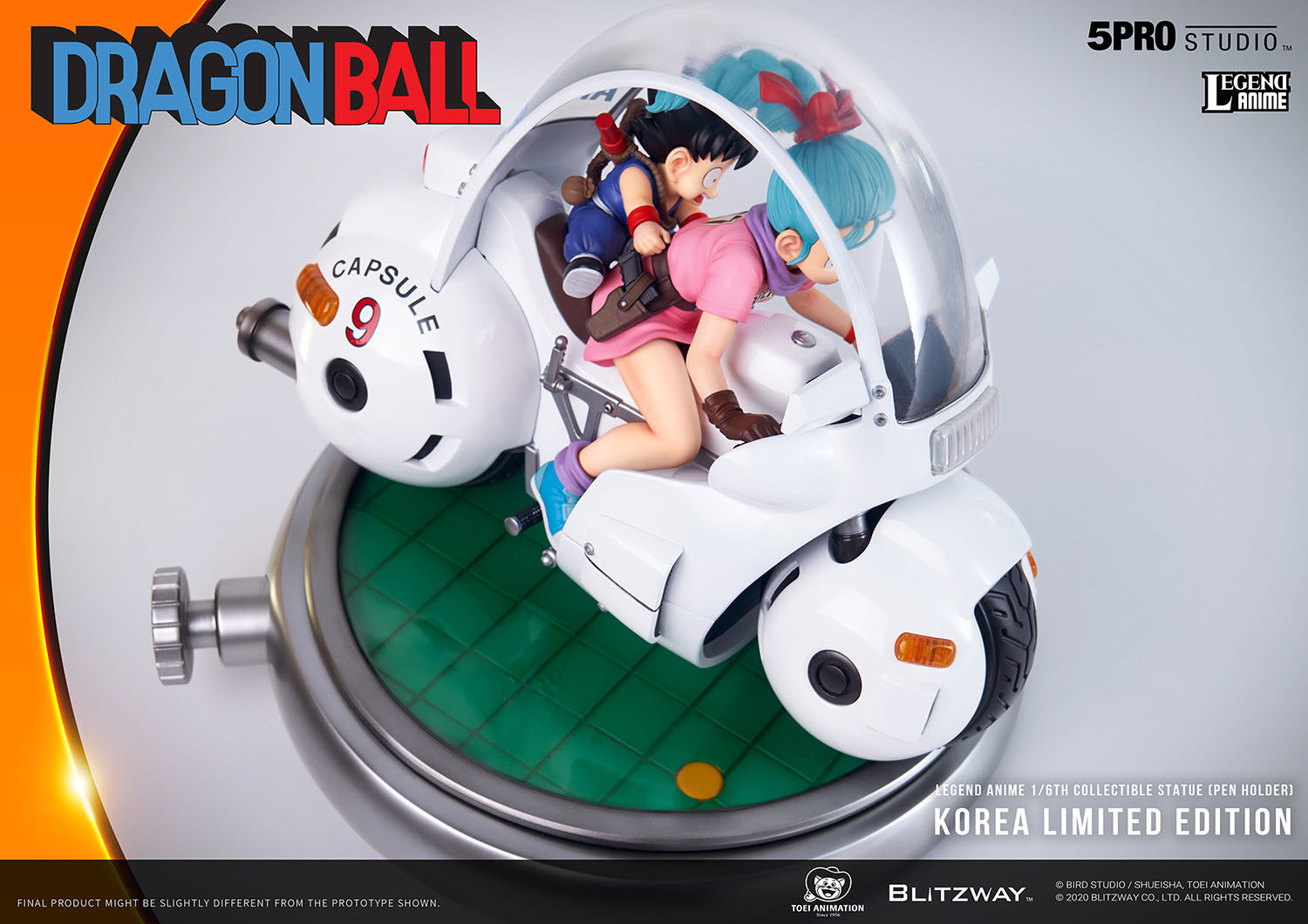 Dragon Ball - Bulma - Son Goku - Legend Anime  (5PRO-LA-70201) - 1/6 (Blitzway)