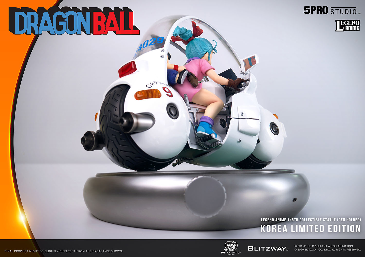 Dragon Ball - Bulma - Son Goku - Legend Anime  (5PRO-LA-70201) - 1/6 (Blitzway)