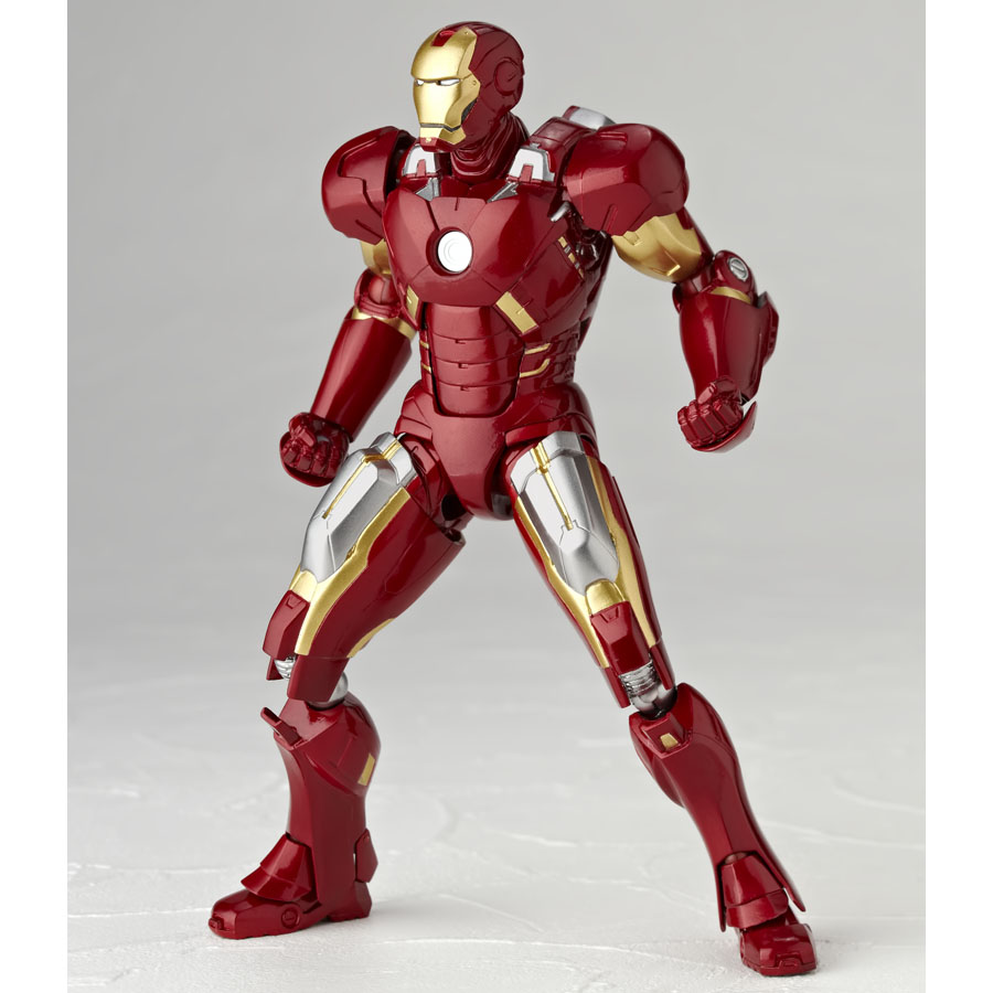 The Avengers - Iron Man Mark VII - Legacy of Revoltech  (LR-041) - Revoltech - Revoltech SFX  (042) (Kaiyodo) photo 2