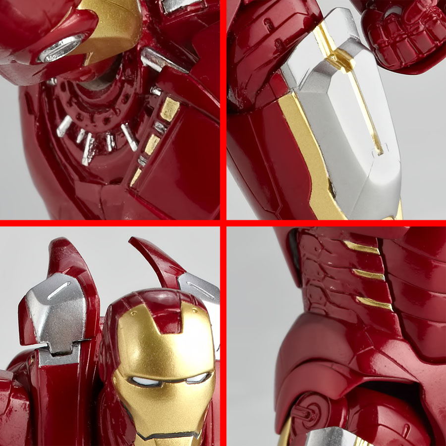 The Avengers - Iron Man Mark VII - Legacy of Revoltech  (LR-041) - Revoltech - Revoltech SFX  (042) (Kaiyodo) photo 4