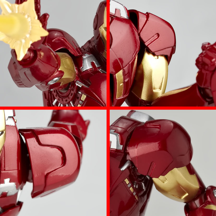 The Avengers - Iron Man Mark VII - Legacy of Revoltech  (LR-041) - Revoltech - Revoltech SFX  (042) (Kaiyodo) photo 7