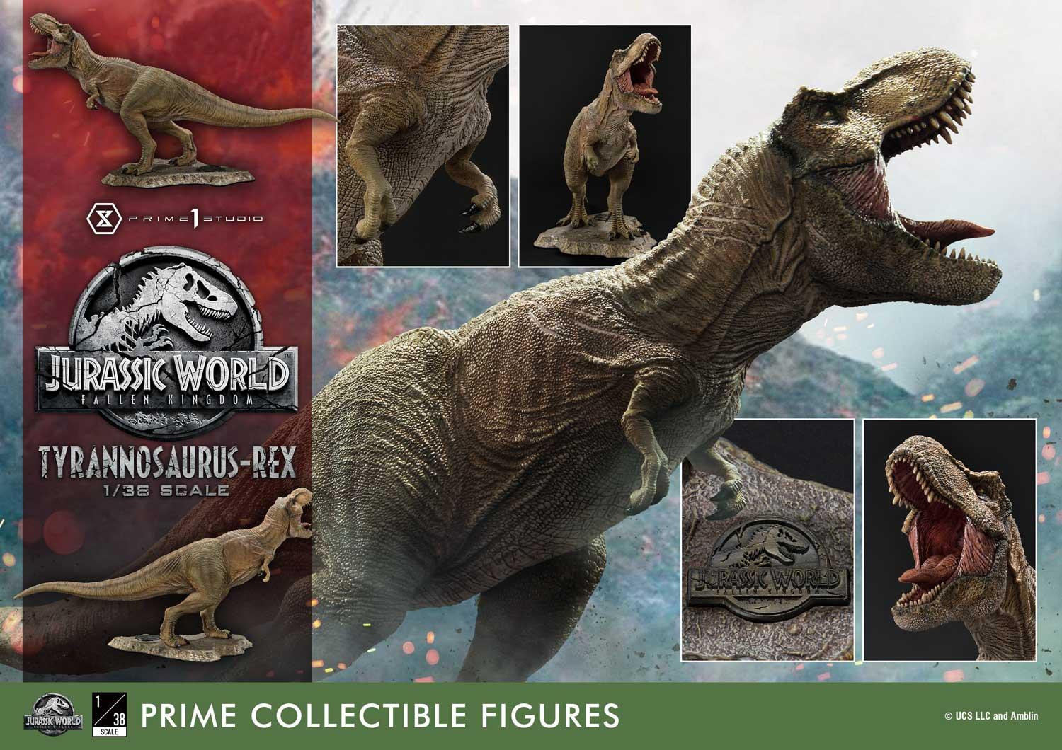 Jurassic World: Fallen Kingdom - Tyrannosaurus Rex - Prime Collectible Figures  (PCFJW-01) - 1/38 (Prime 1 Studio)