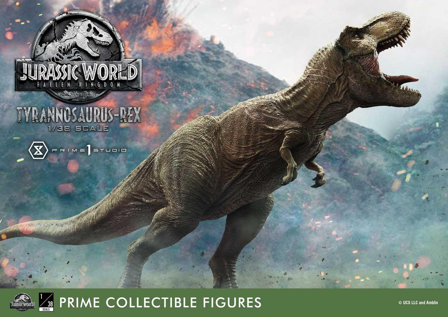 Jurassic World: Fallen Kingdom - Tyrannosaurus Rex - Prime Collectible Figures  (PCFJW-01) - 1/38 (Prime 1 Studio)