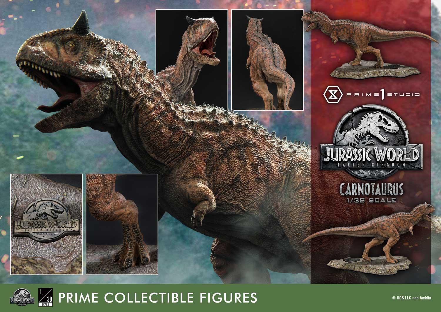 Jurassic World: Fallen Kingdom - Carnotaurus - Prime Collectible Figures  (PCFJW-02) - 1/38 (Prime 1 Studio)