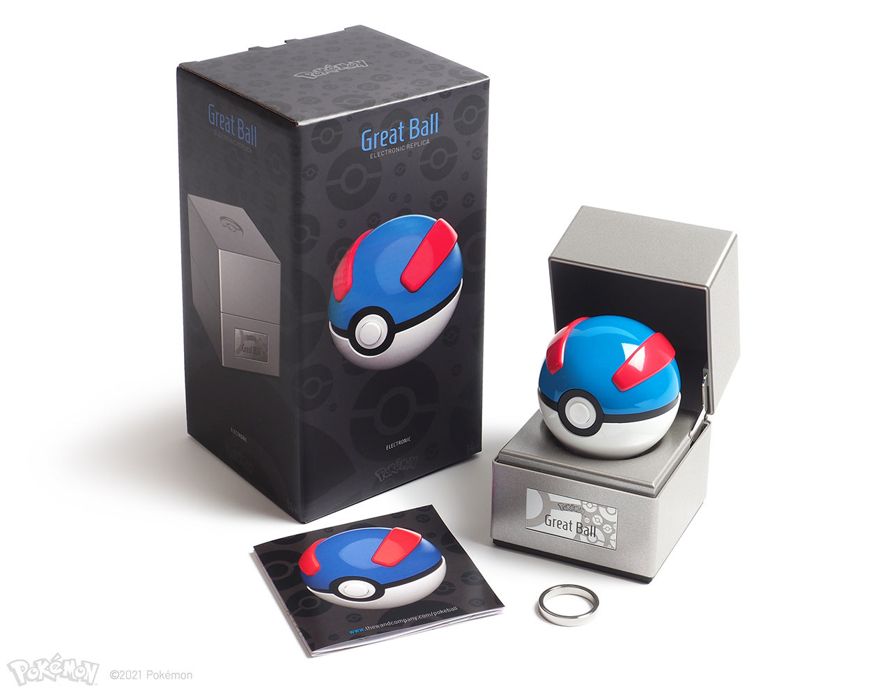 Pocket Monsters - Light-Up Figure - Replica - Super Ball - 1/1 (The Wand Company)