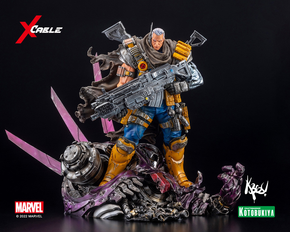 X-Men - Cable - Fine Art Statue - Fine Art Statue Signature Series - 1/6 (Kotobukiya) photo 18