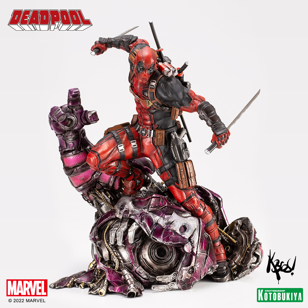 Deadpool - Fine Art Statue - Fine Art Statue Signature Series - 1/6 (Kotobukiya) photo 28