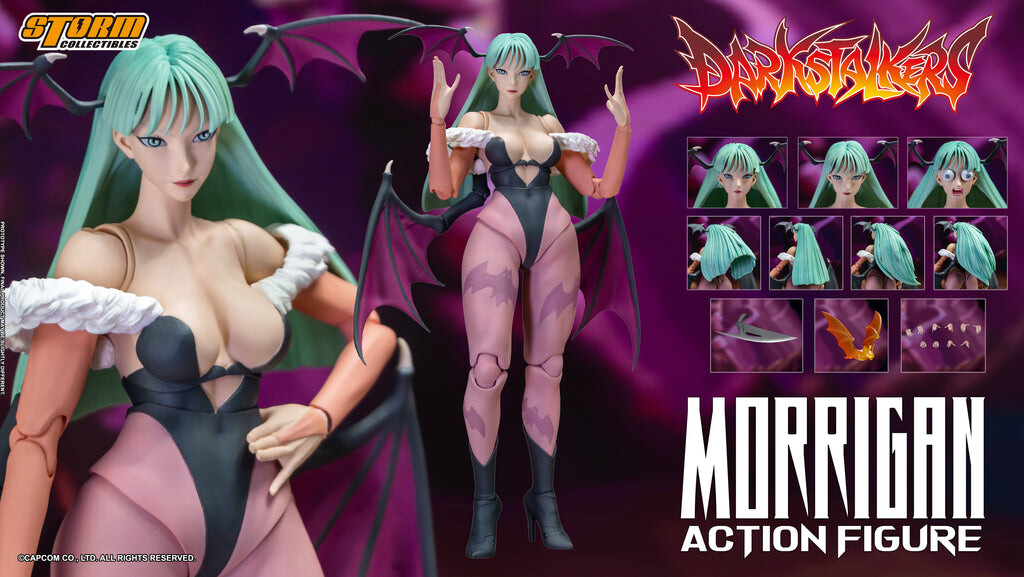 Vampire: The Night Warriors - Morrigan Aensland - 1/12 (Storm Collectibles) photo 4