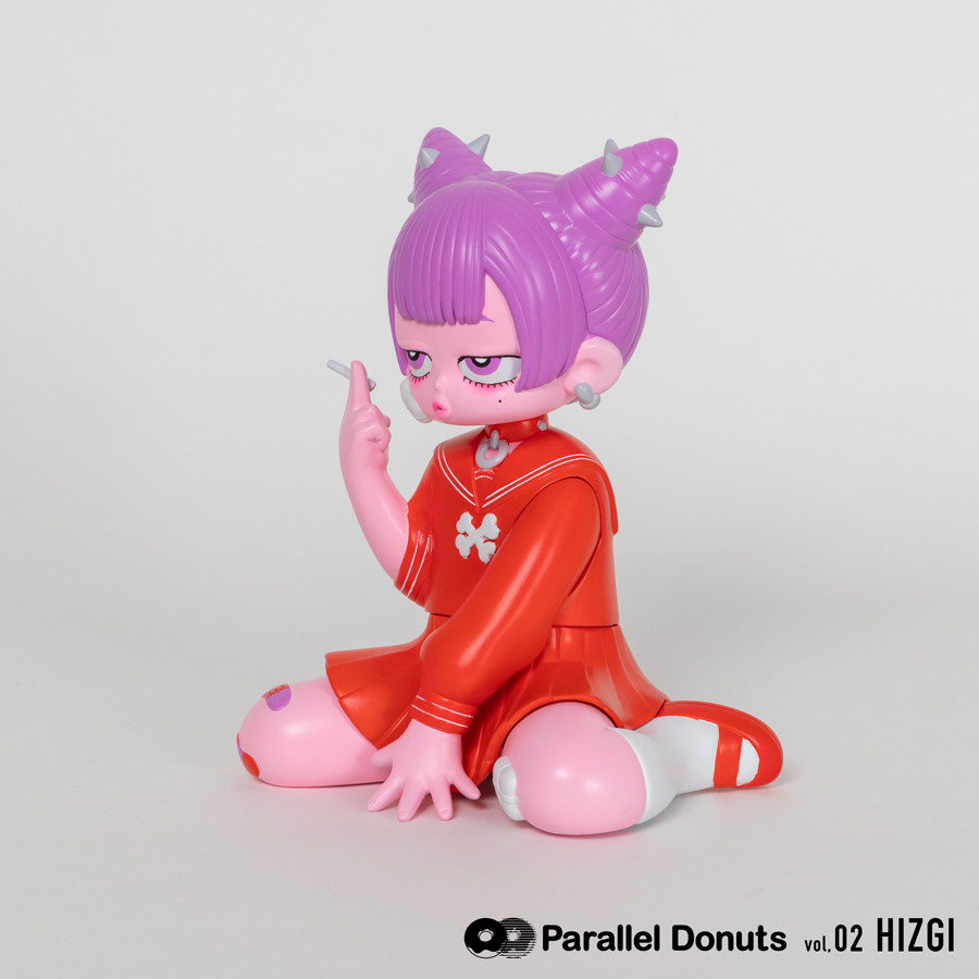 Original - -Parallel Donuts- vol.02 - Thousand Nails Tsukumo - Red (Mograg Gallery)