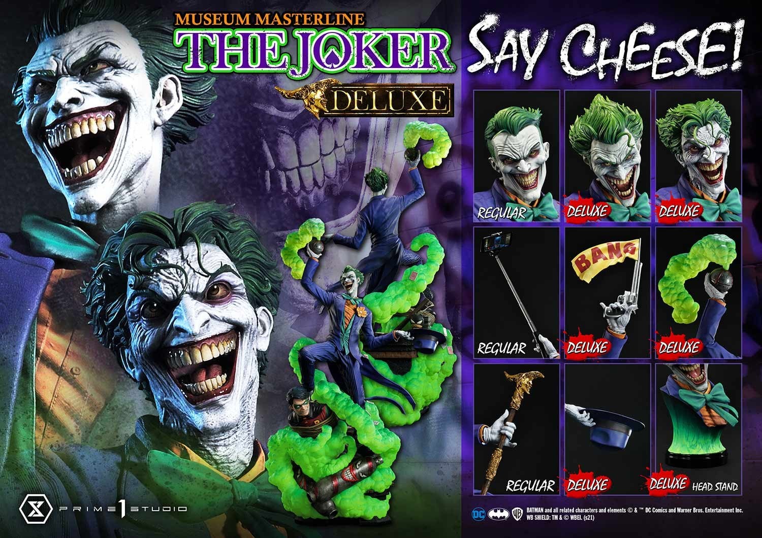 Batman - Joker - Robin - Museum Masterline Series  (MMDC-52DXS) - 1/3 - Say Cheese!, DX Bonus Version (Prime 1 Studio) photo 77