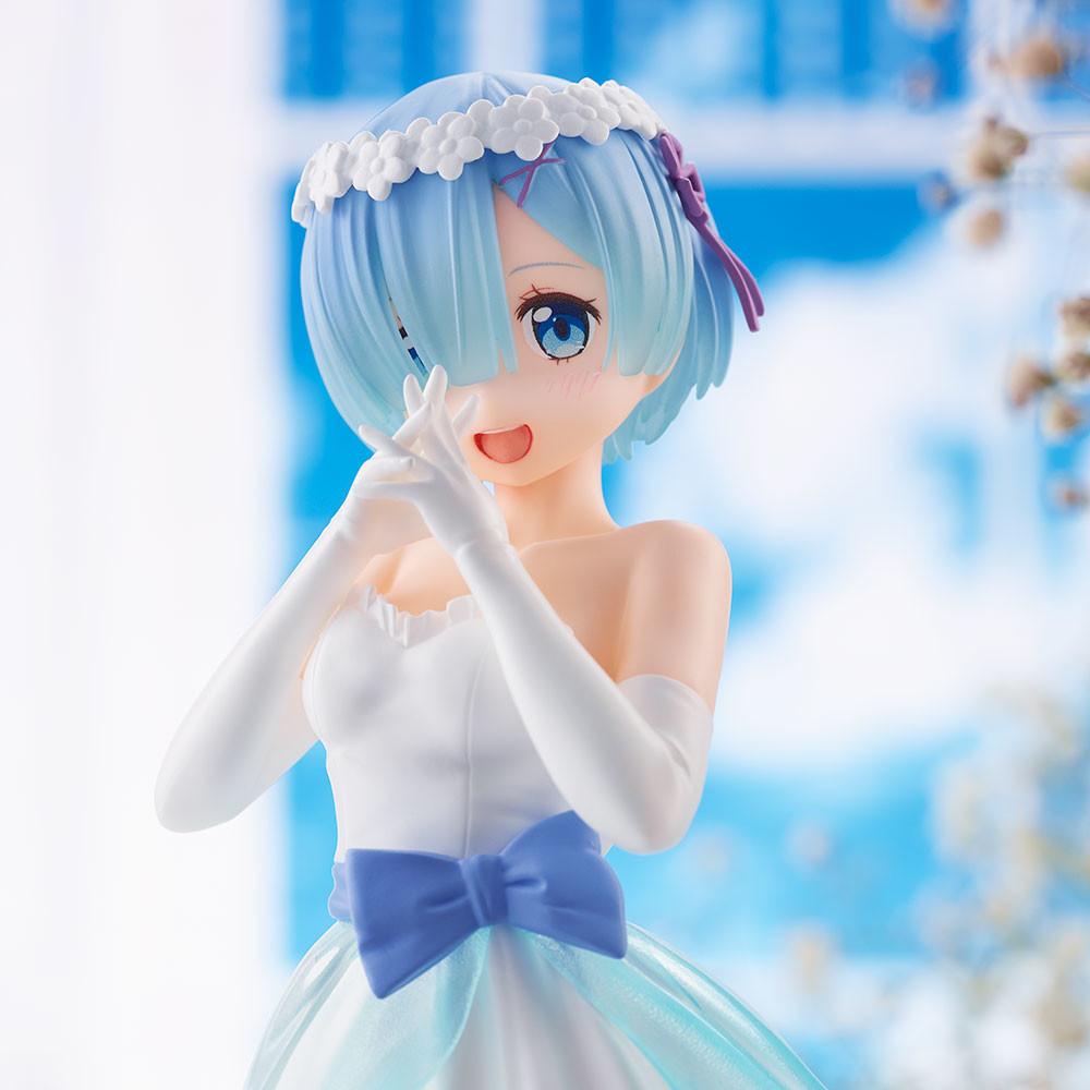 Re:Zero kara Hajimeru Isekai Seikatsu - Rem - SPM Figure - Bridal Dress Ver. (SEGA)