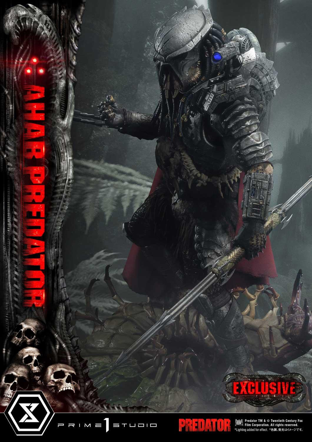 Predator: Fire and Stone - Ahab Predator - Premium Masterline  (PMDHPR-05EXS) - 1/4 - EX Bonus Version (Prime 1 Studio)