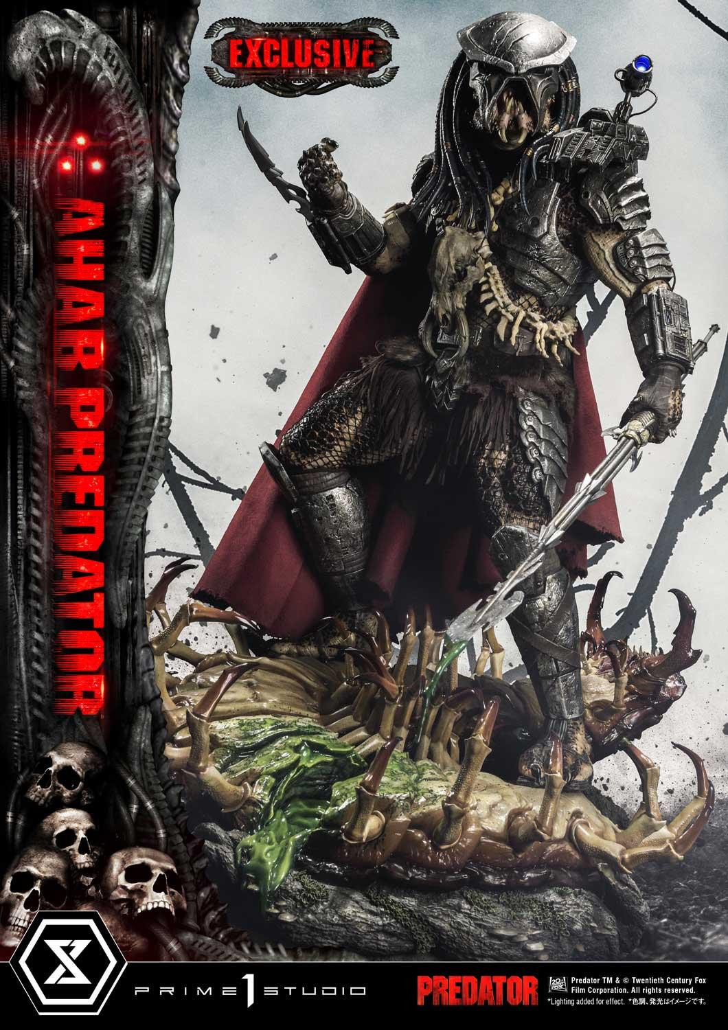 Predator: Fire and Stone - Ahab Predator - Premium Masterline  (PMDHPR-05EXS) - 1/4 - EX Bonus Version (Prime 1 Studio)