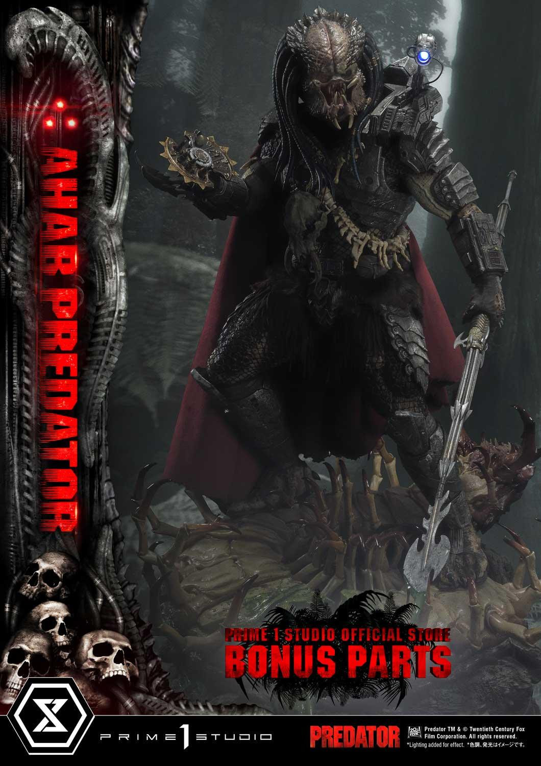 Predator: Fire and Stone - Ahab Predator - Premium Masterline  (PMDHPR-05EXS) - 1/4 - EX Bonus Version (Prime 1 Studio)