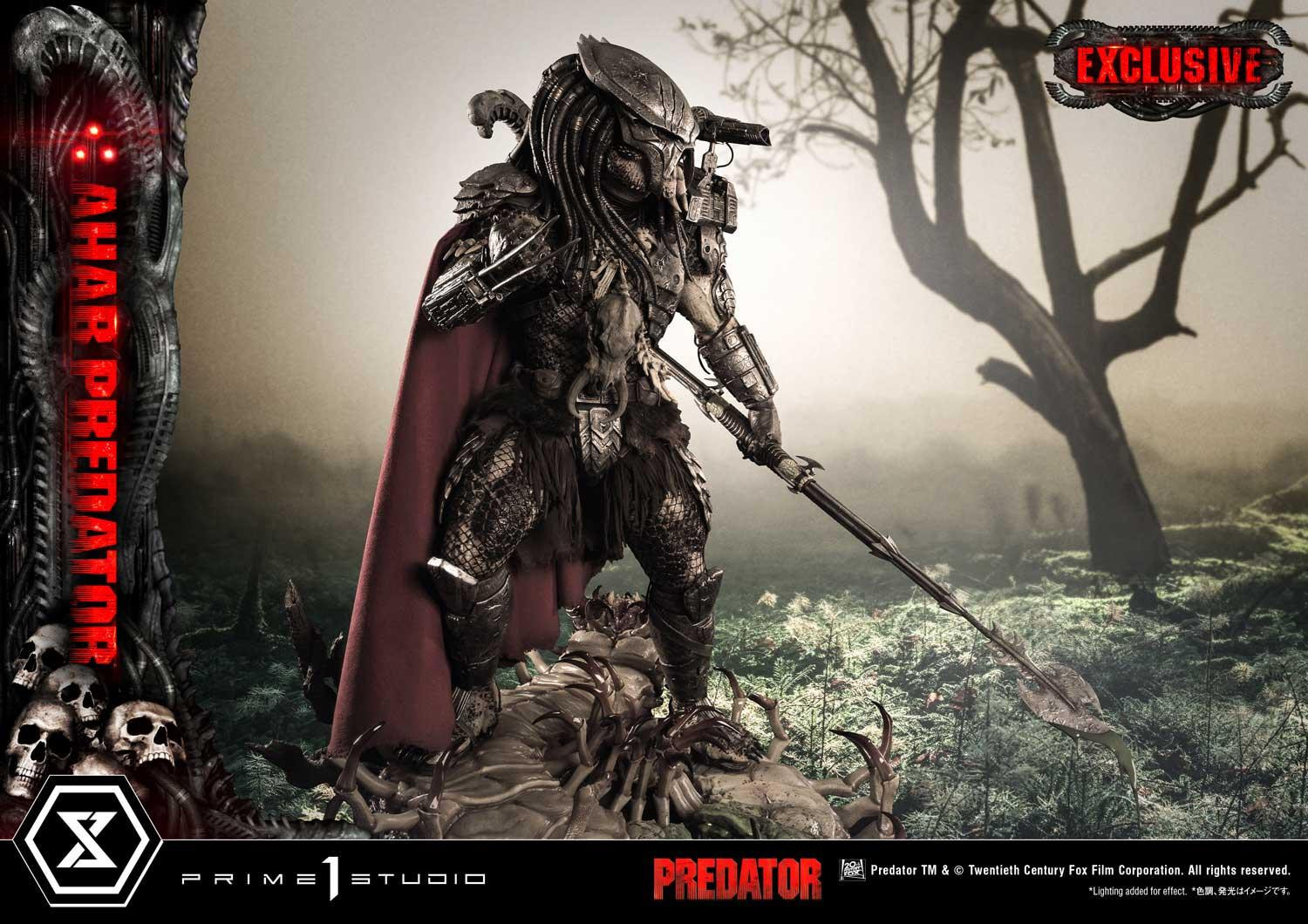 Predator: Fire and Stone - Ahab Predator - Premium Masterline  (PMDHPR-05EXS) - 1/4 - EX Bonus Version (Prime 1 Studio)