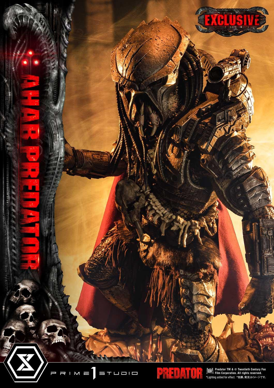 Predator: Fire and Stone - Ahab Predator - Premium Masterline  (PMDHPR-05EXS) - 1/4 - EX Bonus Version (Prime 1 Studio)