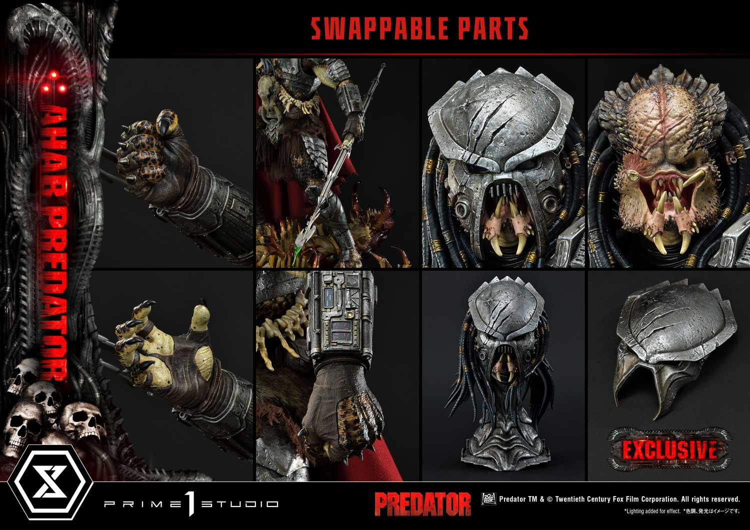 Predator: Fire and Stone - Ahab Predator - Premium Masterline (PMDHPR-05EXS) - 1/4 - EX Bonus Version (Prime 1 Studio)