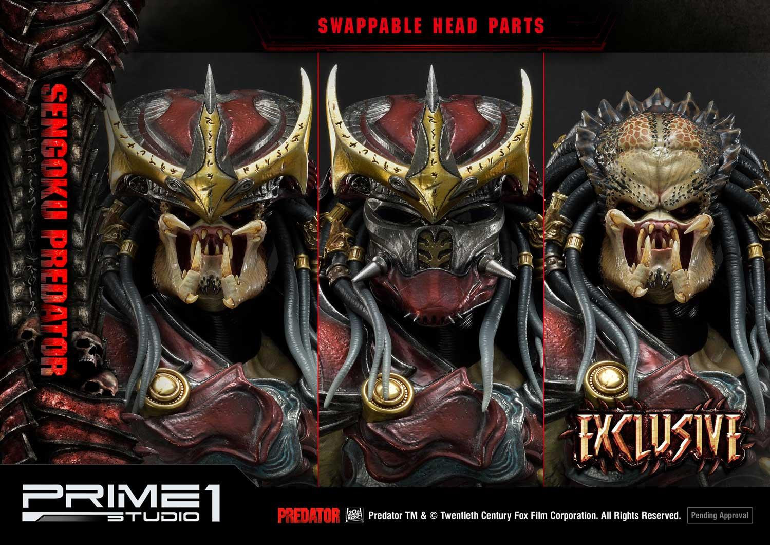 Predator (Comics) - Sengoku Predator - Premium Masterline (PMDHPR-04EX) - 1/4 - EX Version (Prime 1 Studio) photo 2