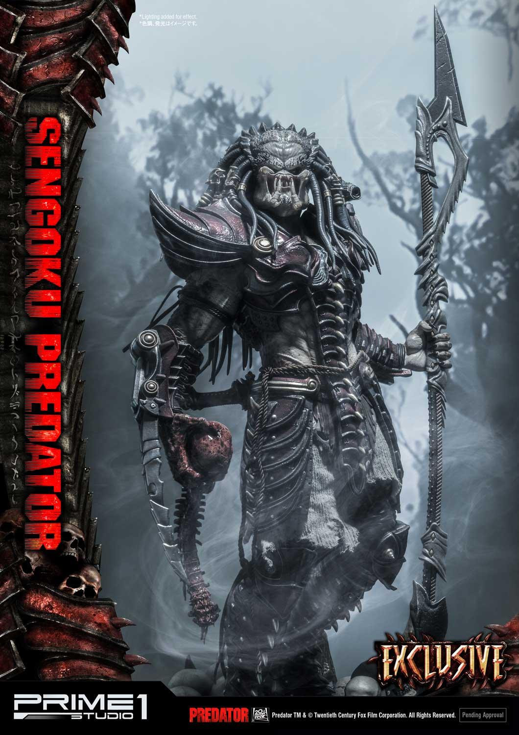 Predator (Comics) - Sengoku Predator - Premium Masterline (PMDHPR-04EX) - 1/4 - EX Version (Prime 1 Studio) photo 3