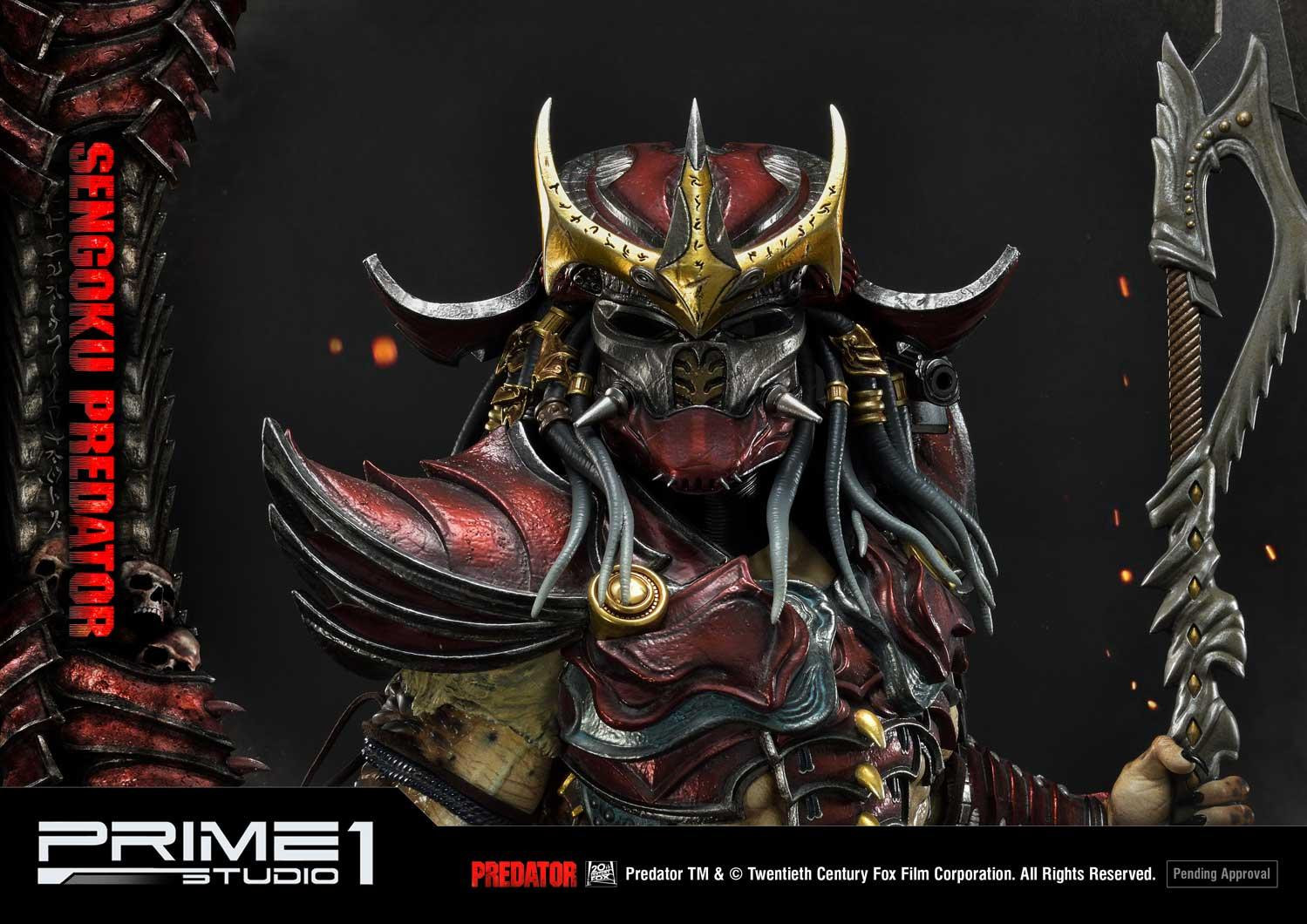 Predator (Comics) - Sengoku Predator - Premium Masterline (PMDHPR-04EX) - 1/4 - EX Version (Prime 1 Studio) photo 4