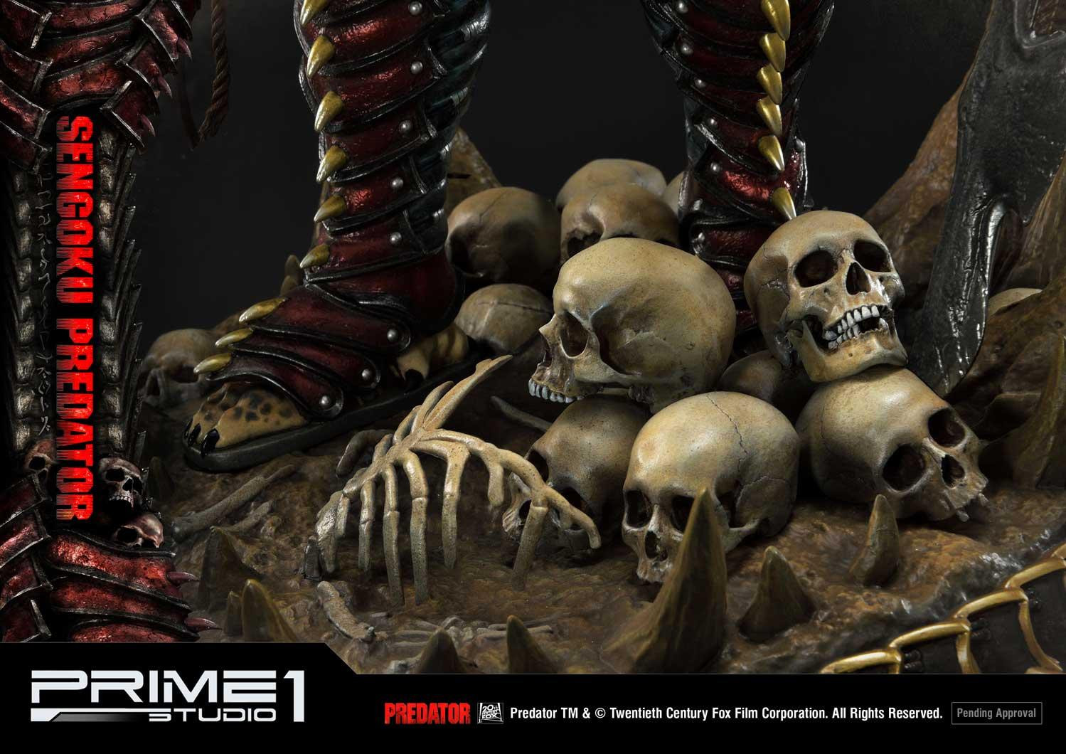 Predator (Comics) - Sengoku Predator - Premium Masterline (PMDHPR-04EX) - 1/4 - EX Version (Prime 1 Studio) photo 6