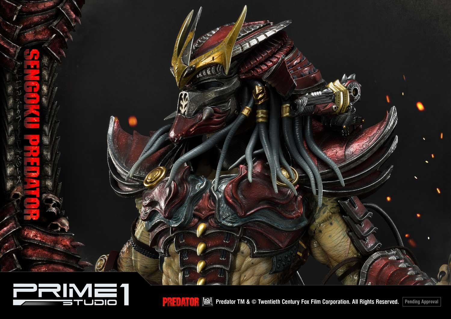 Predator (Comics) - Sengoku Predator - Premium Masterline (PMDHPR-04EX) - 1/4 - EX Version (Prime 1 Studio) photo 11