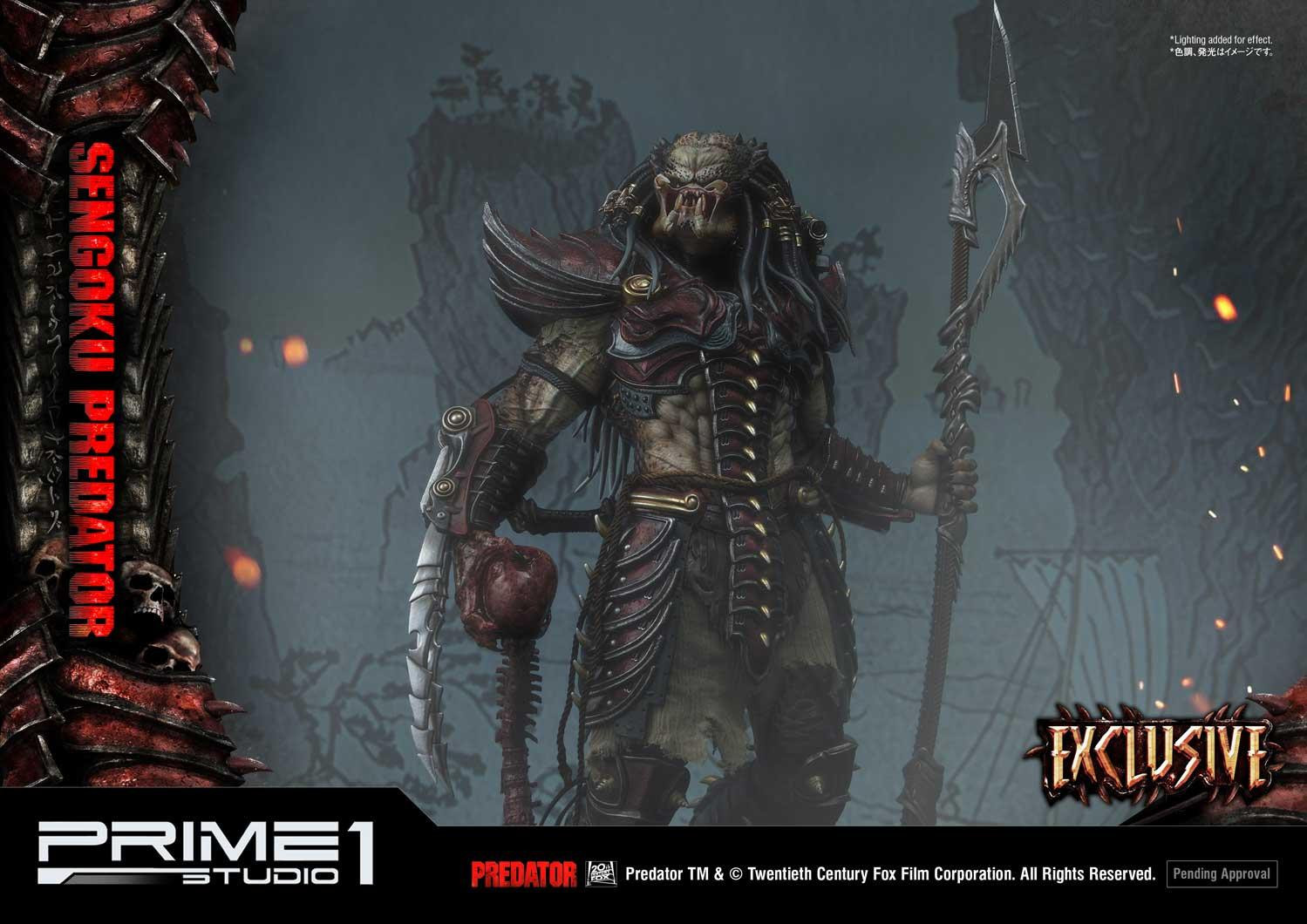Predator (Comics) - Sengoku Predator - Premium Masterline (PMDHPR-04EX) - 1/4 - EX Version (Prime 1 Studio) photo 23
