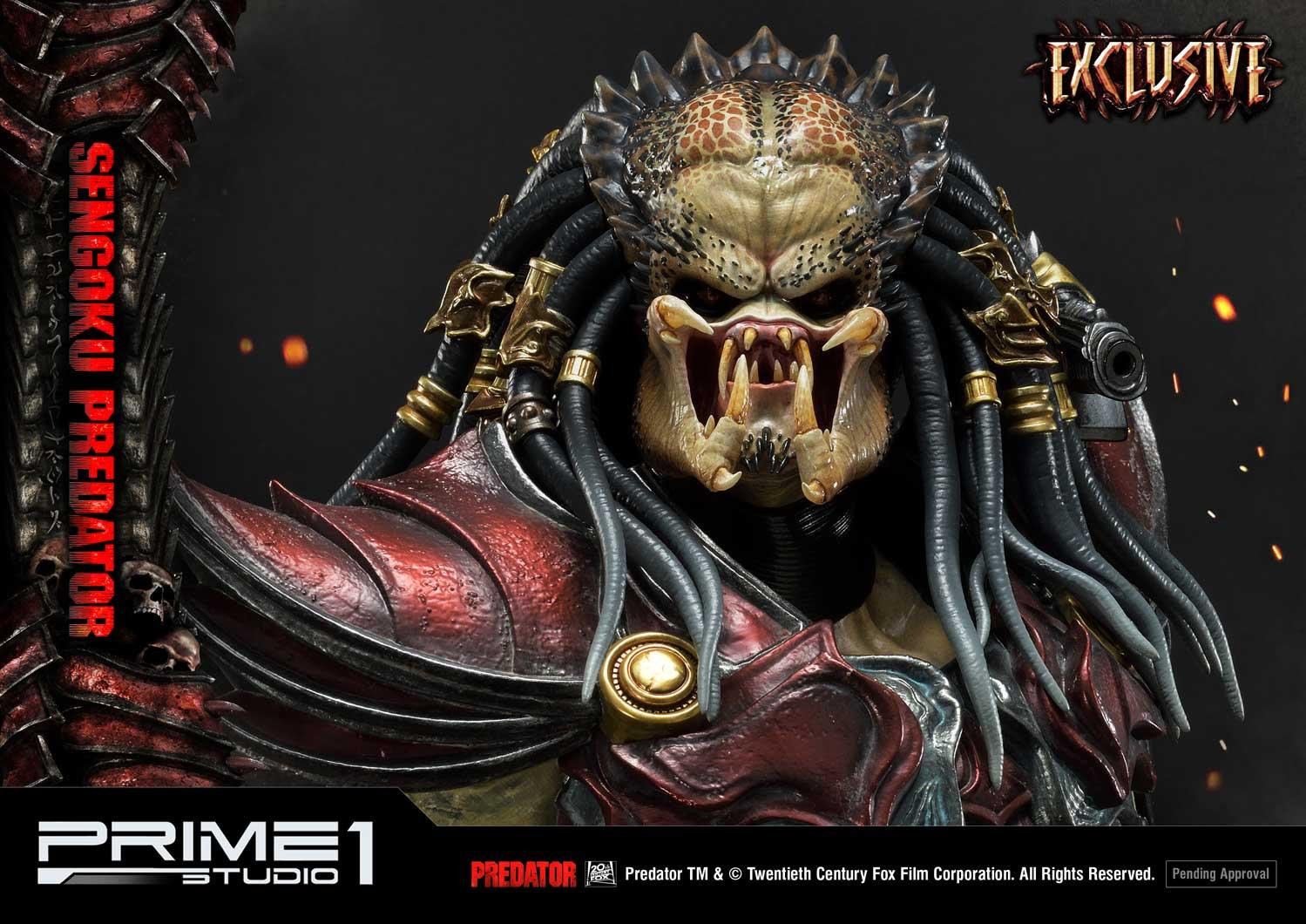 Predator (Comics) - Sengoku Predator - Premium Masterline (PMDHPR-04EX) - 1/4 - EX Version (Prime 1 Studio) photo 24