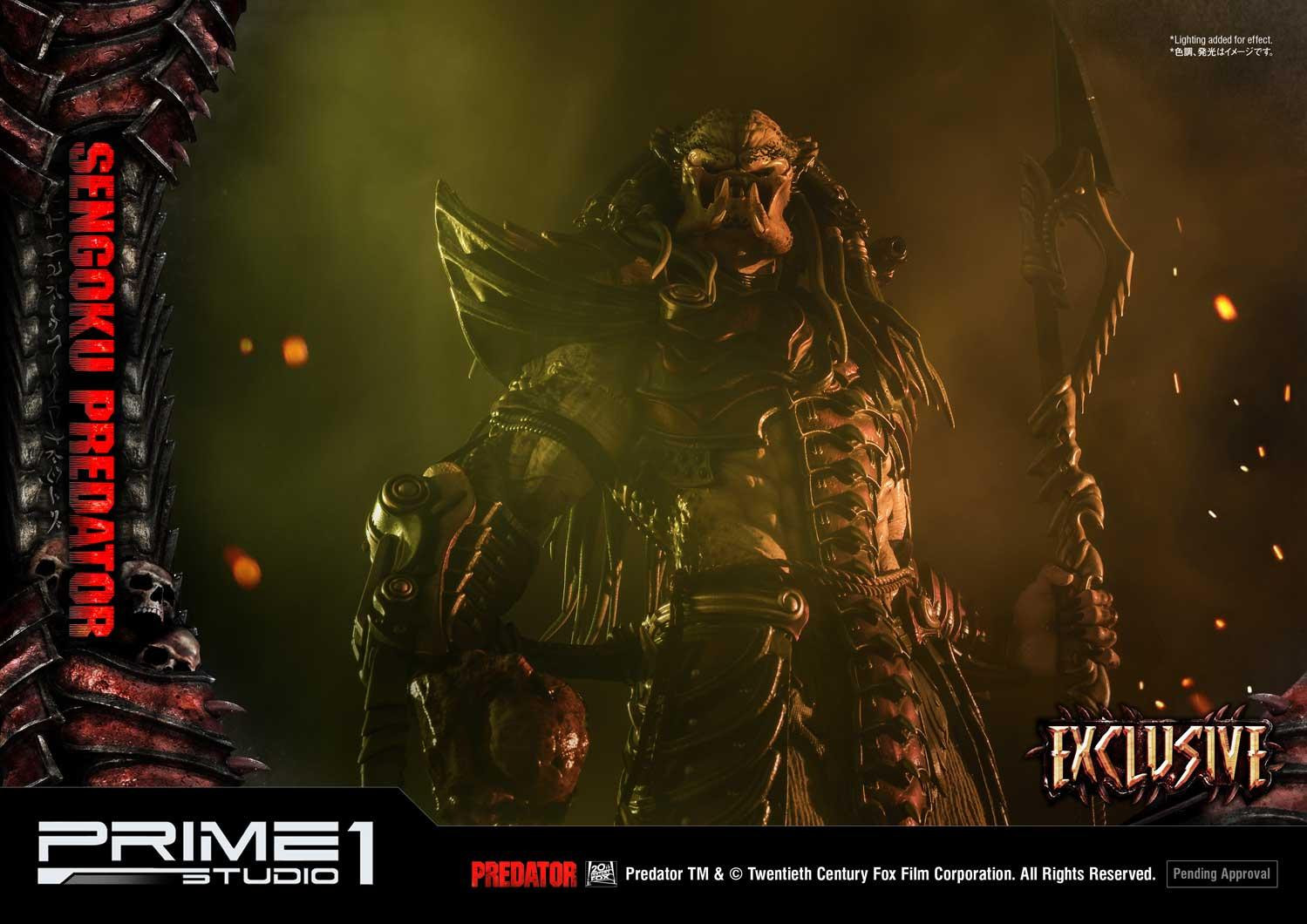 Predator (Comics) - Sengoku Predator - Premium Masterline (PMDHPR-04EX) - 1/4 - EX Version (Prime 1 Studio) photo 25