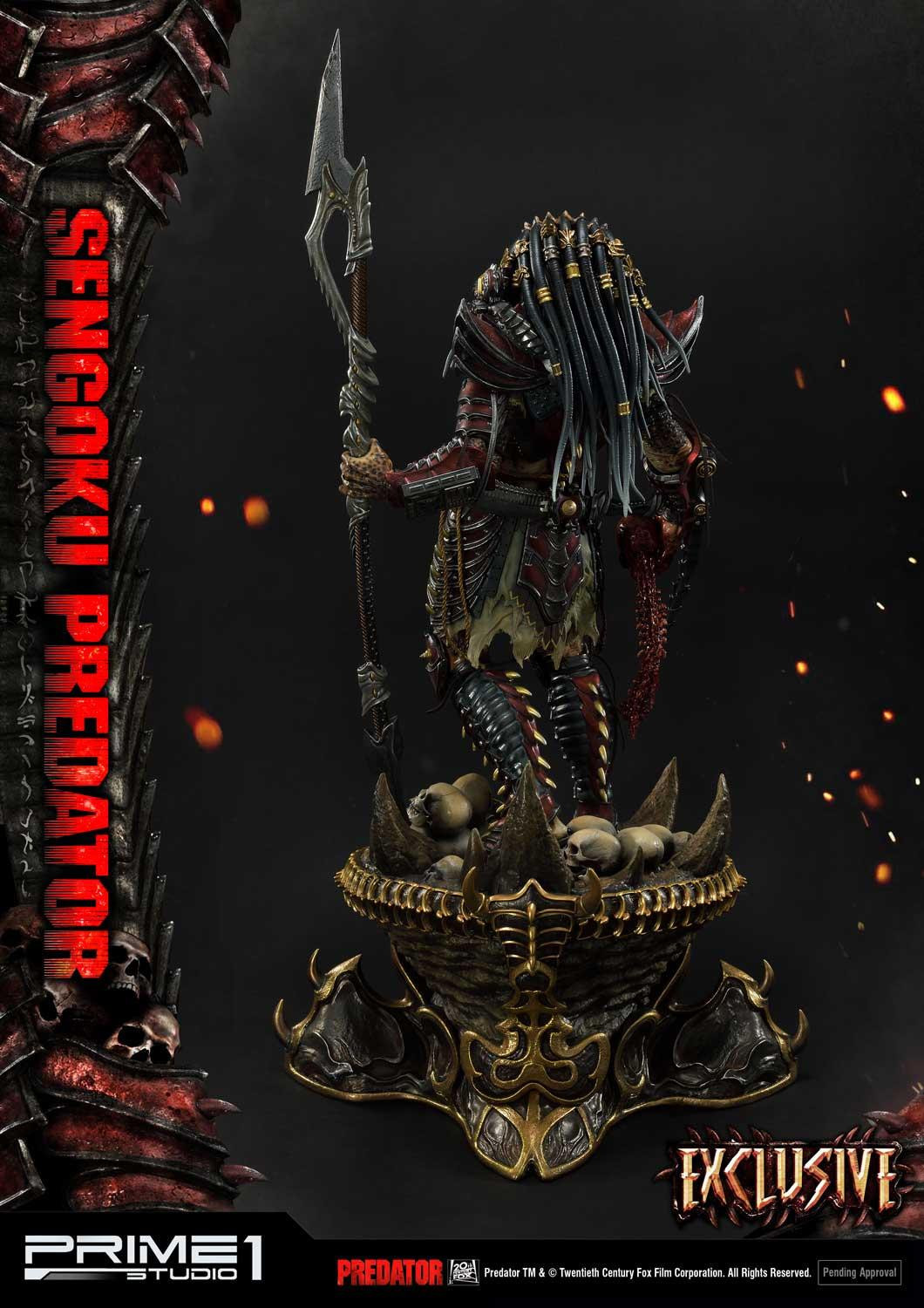 Predator (Comics) - Sengoku Predator - Premium Masterline (PMDHPR-04EX) - 1/4 - EX Version (Prime 1 Studio) photo 28