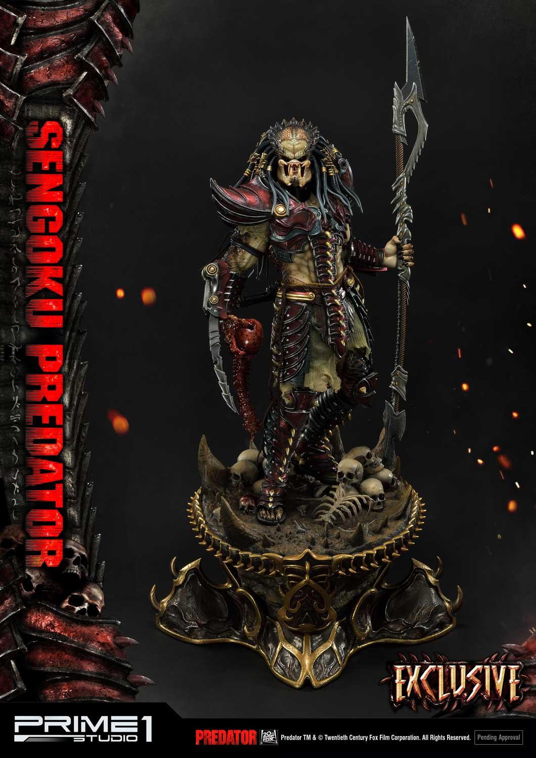 Predator (Comics) - Sengoku Predator - Premium Masterline (PMDHPR-04EX) - 1/4 - EX Version (Prime 1 Studio) photo 34