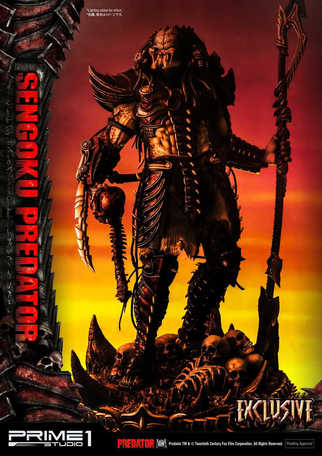 Predator (Comics) - Sengoku Predator - Premium Masterline (PMDHPR-04EX) - 1/4 - EX Version (Prime 1 Studio) photo 36
