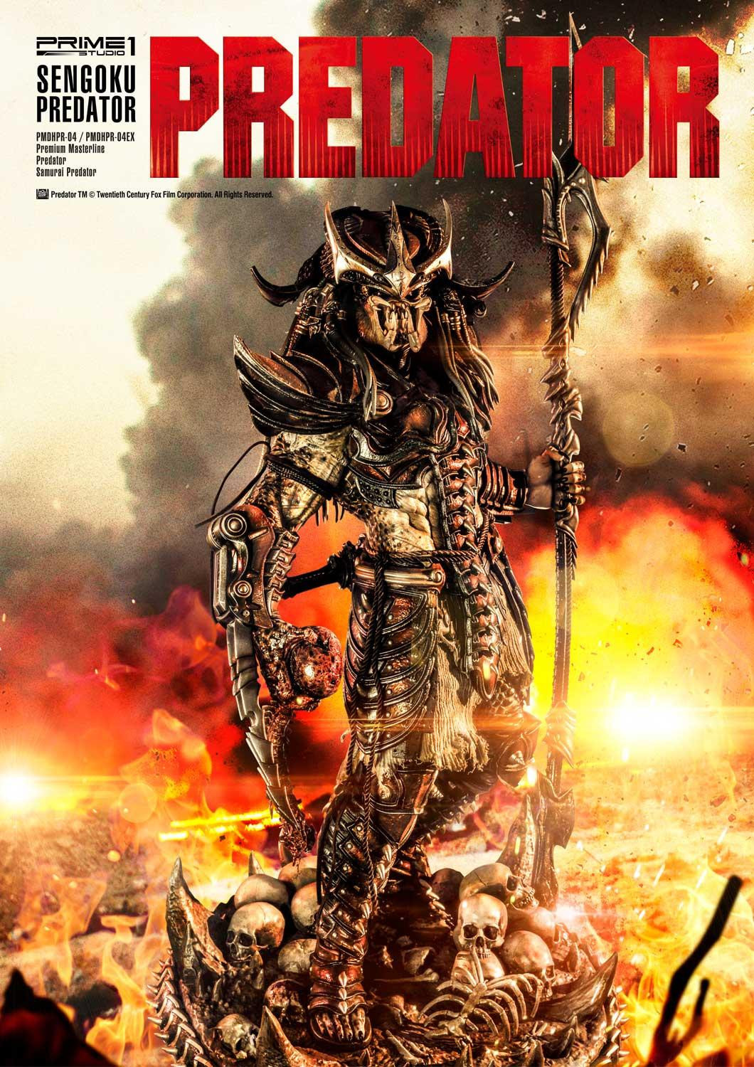Predator (Comics) - Sengoku Predator - Premium Masterline (PMDHPR-04EX) - 1/4 - EX Version (Prime 1 Studio) photo 72