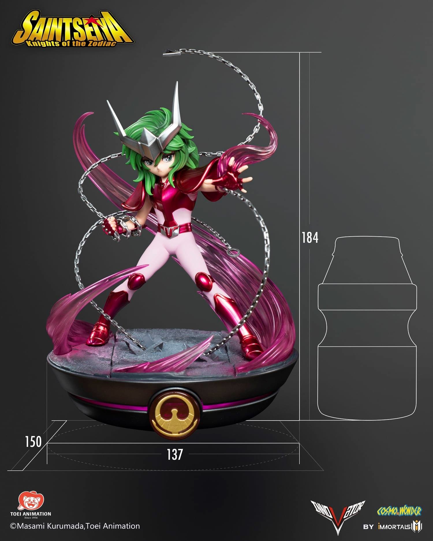 Saint Seiya - Andromeda Shun (Immortals Collectibles) photo 4