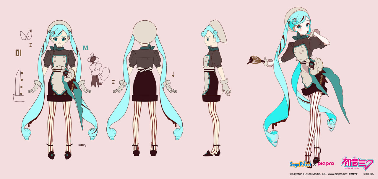 Piapro Characters - Hatsune Miku - Luminasta - Bitter Patissier (SEGA)