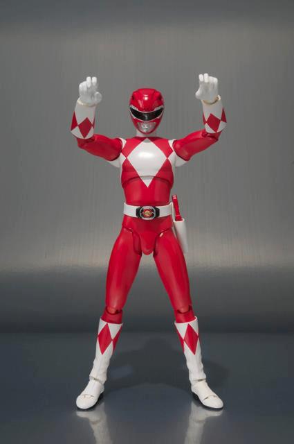 Hikounin Sentai Akibaranger Season Tsuu - Kyouryuu Sentai Zyuranger - Mighty Morphin Power Rangers - Red Ranger - Tyrannoranger - S.H.Figuarts (Bandai) photo 7