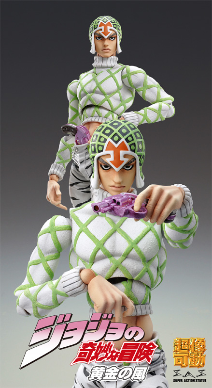 Jojo no Kimyou na Bouken - Ougon no Kaze - Guido Mista - Sex Pistols - Super Action Statue  (#48) - Second Ver. (Medicos Entertainment) photo 7