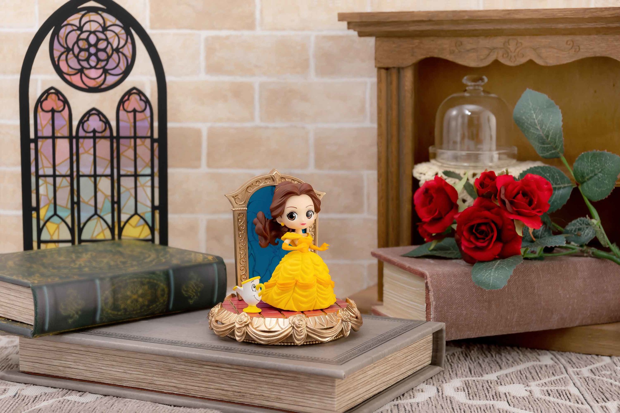 Beauty and the Beast - Belle - Chip - Q Posket Stories - A (Bandai Spirits)