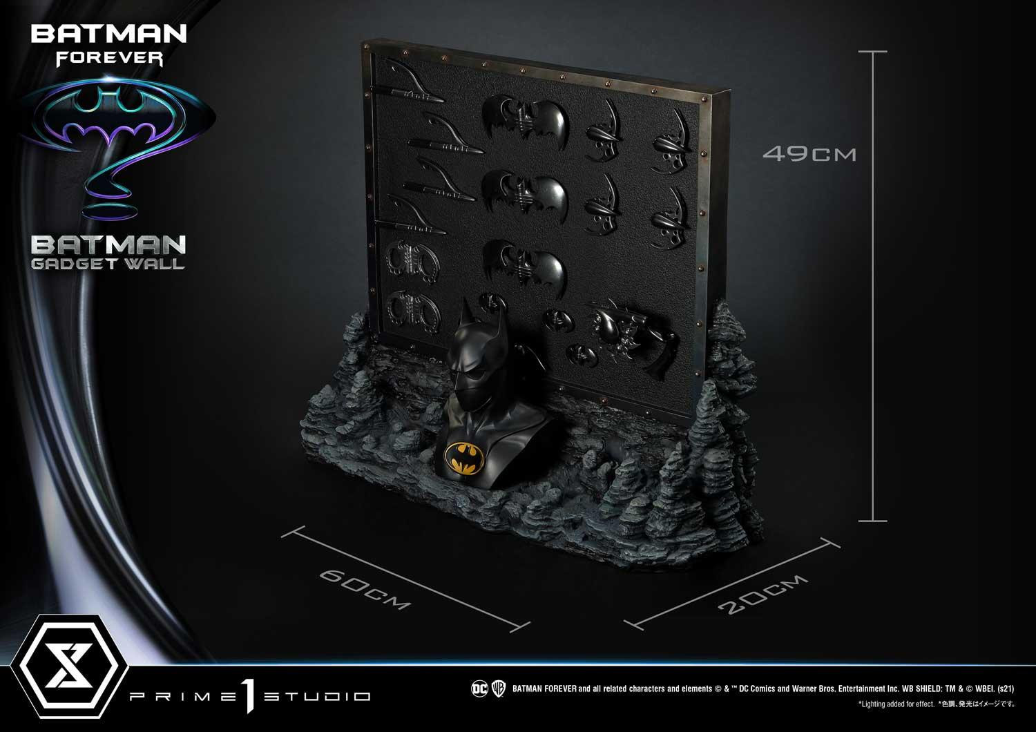 Batman Forever - Museum Masterline Series  (MMBM-02) - Batman Gadget Wall - 1/3 (Prime 1 Studio) photo 23