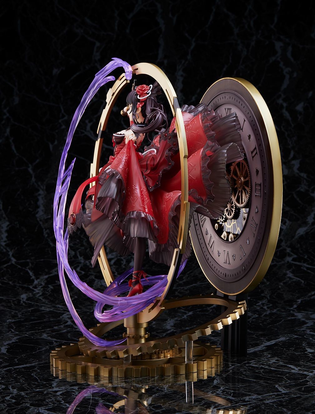 Date A Live Fragment: Date A Bullet - Tokisaki Kurumi - Shibuya Scramble Figure - 1/7 - Pigeon Blood Ruby Dress Ver. (Alpha Satellite, eStream)