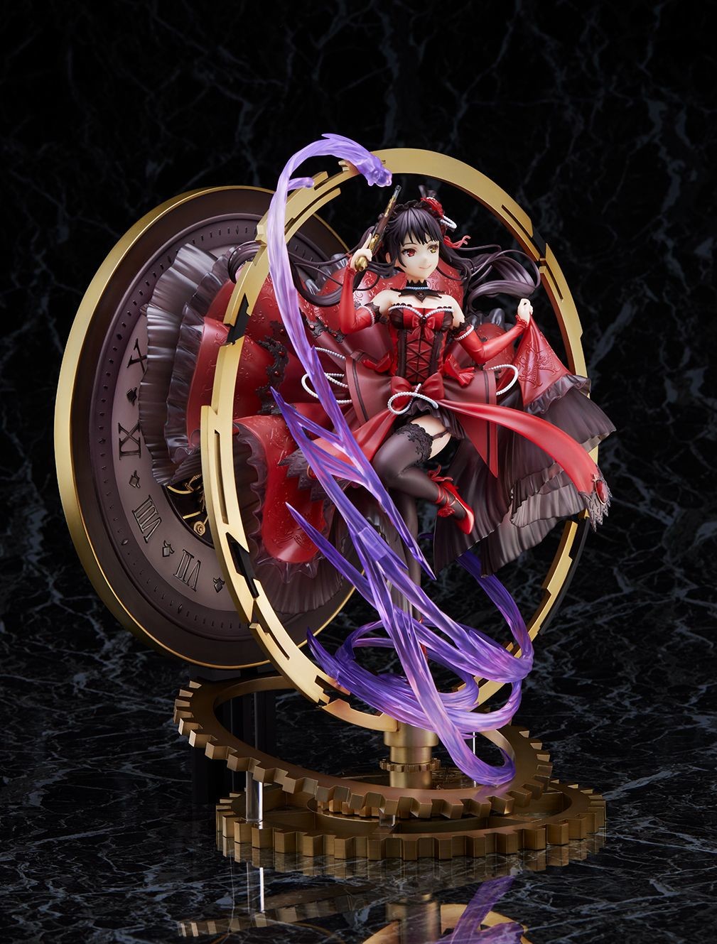 Date A Live Fragment: Date A Bullet - Tokisaki Kurumi - Shibuya Scramble Figure - 1/7 - Pigeon Blood Ruby Dress Ver. (Alpha Satellite, eStream)