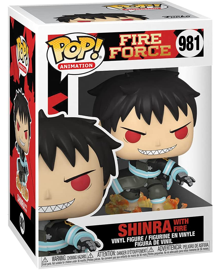 Enn Enn no Shouboutai - Shinra Kusakabe - POP! Animation (981) - POP! Vinyl (Funko Toys)