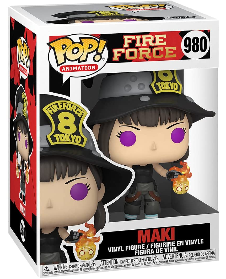 Enn Enn no Shouboutai - Maki Oze - Mera Mera - Pusu Pusu - POP! Animation  (980) - POP! Vinyl (Funko Toys) photo 2