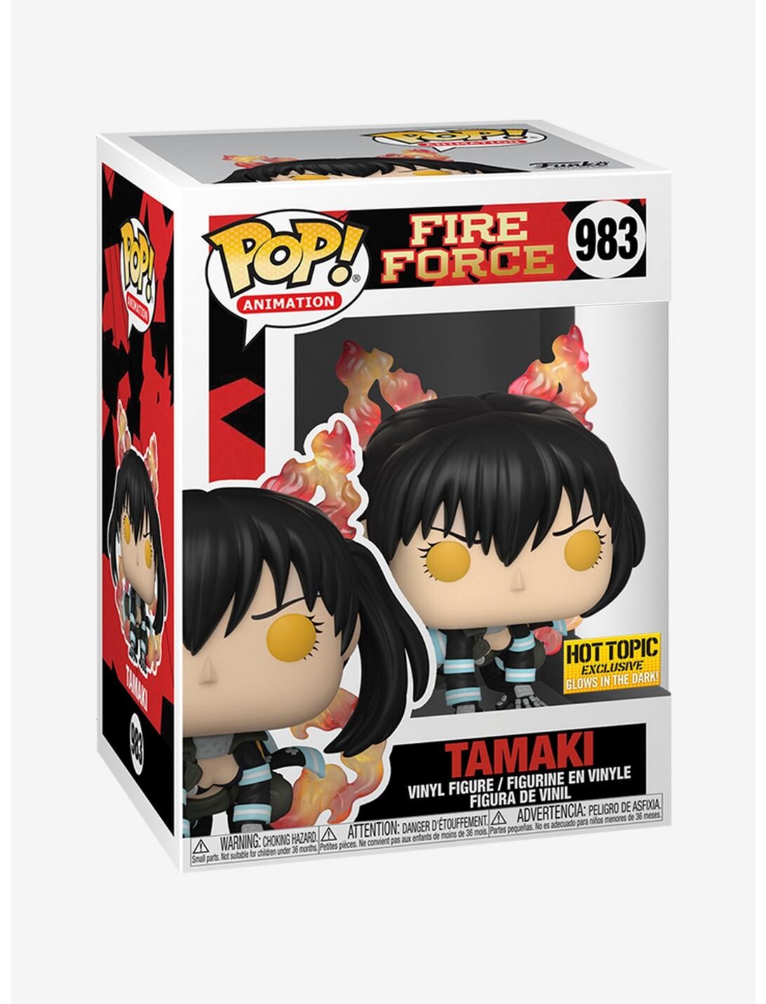 Enn Enn no Shouboutai - Tamaki Kotatsu - POP! Animation  (983) - POP! Vinyl - Nekomata (Glow in the Dark) (Funko Toys)