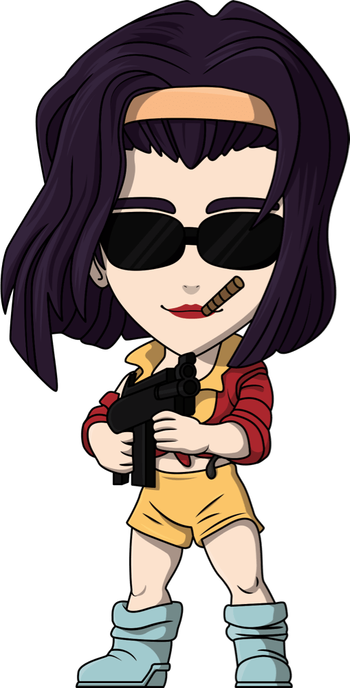 Cowboy Bebop - Faye Valentine - Cowboy Bebop x Youtooz  (1) - Youtooz (Youtooz)